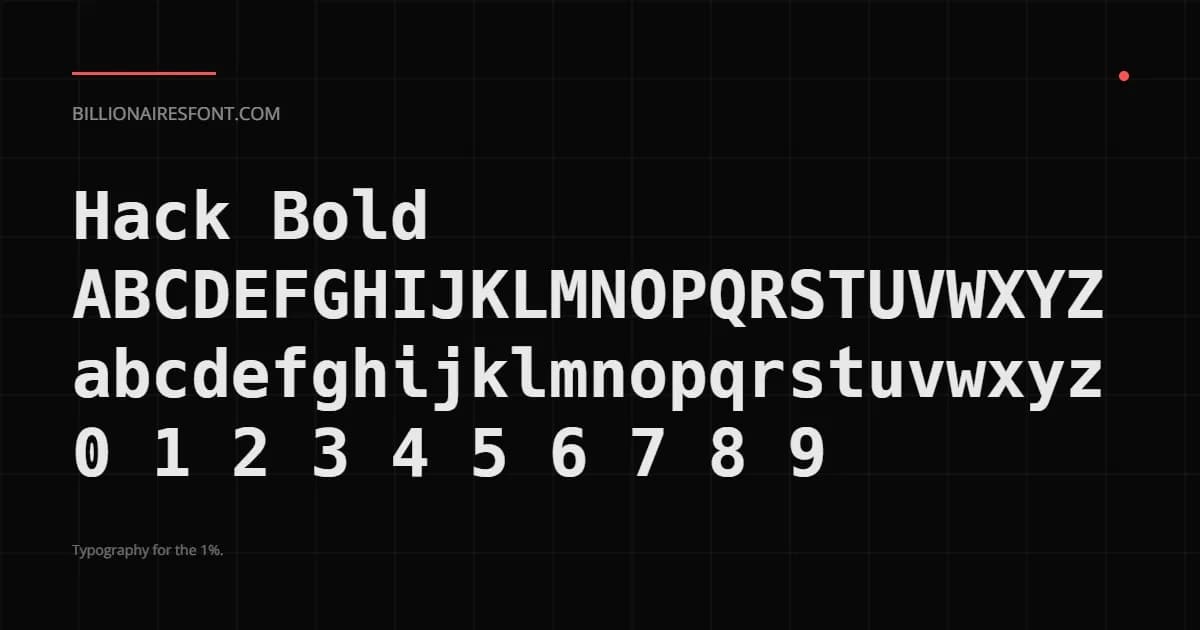 hack bold