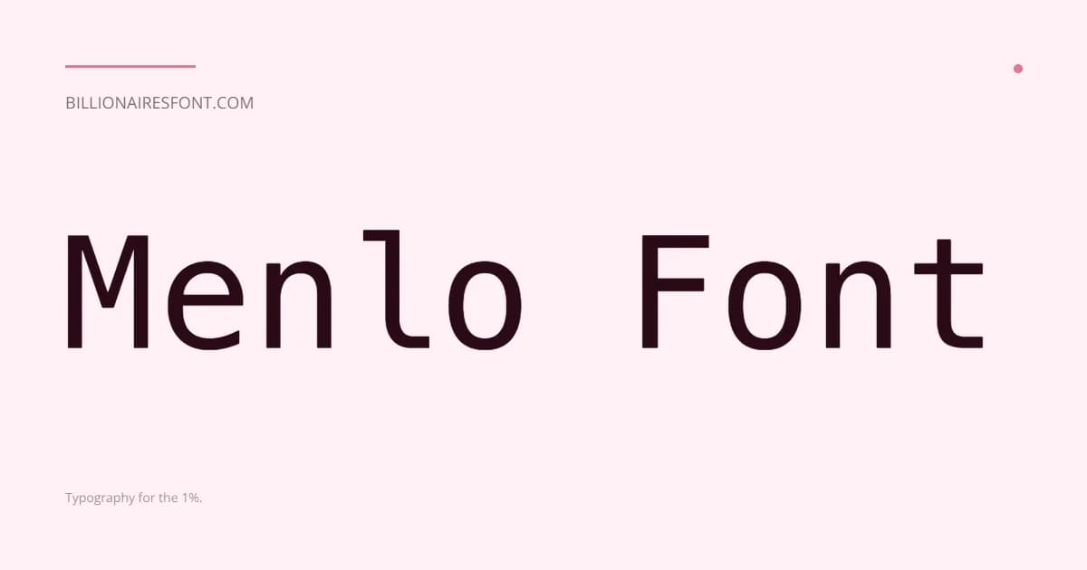 menlo