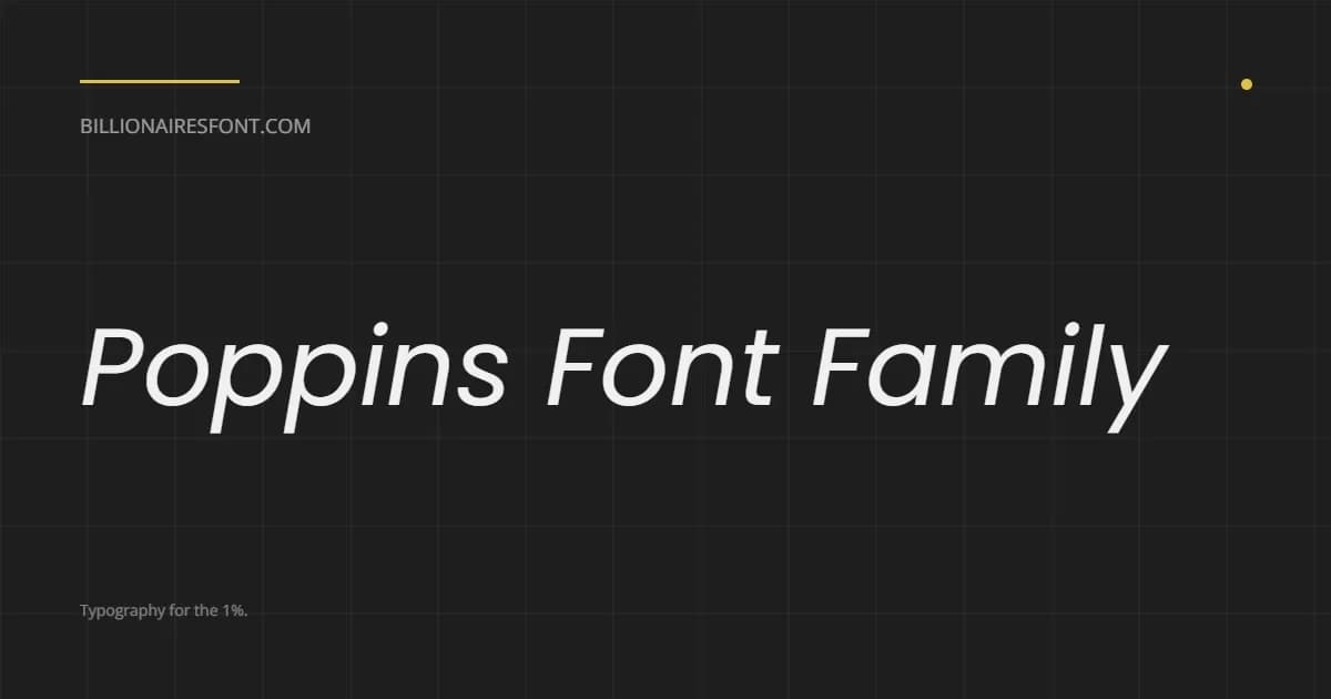 Font Poster