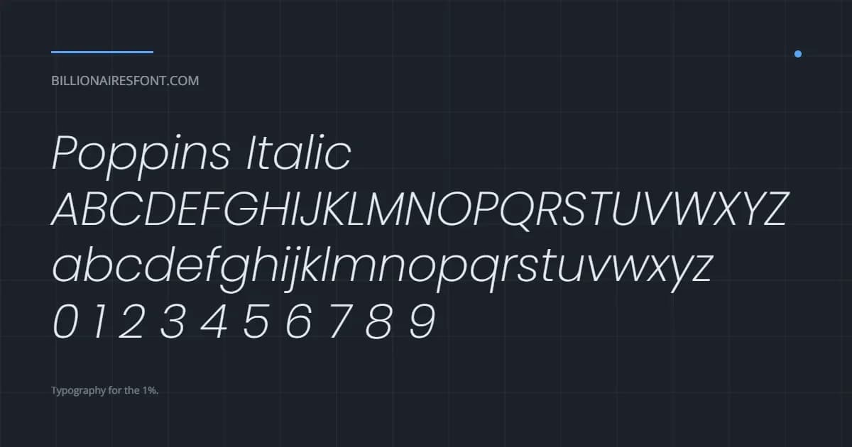 Font Poster