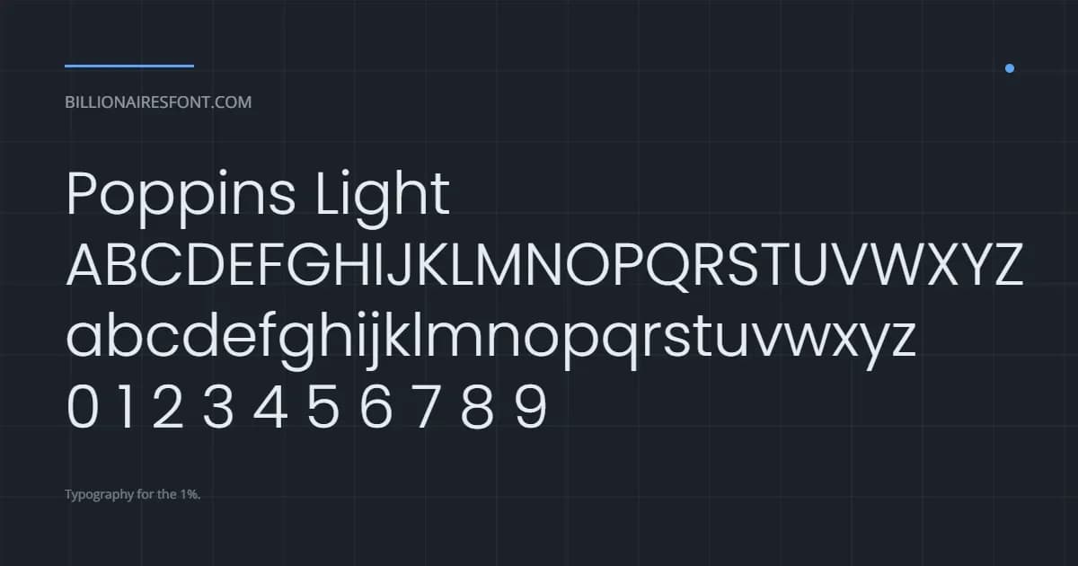Font Poster