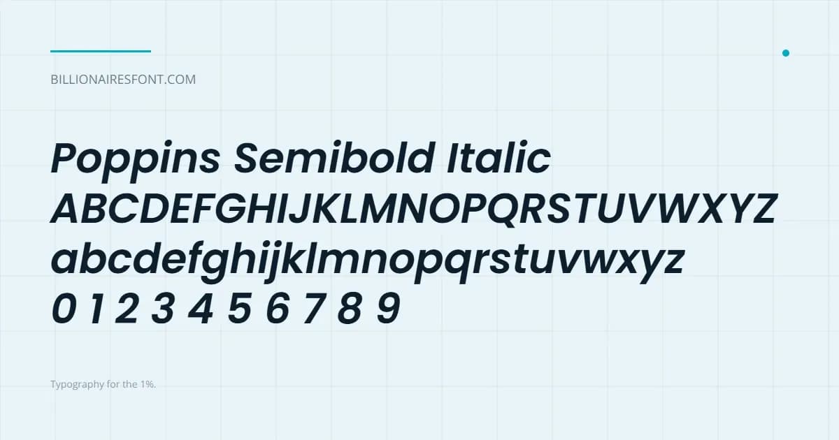 Font Poster