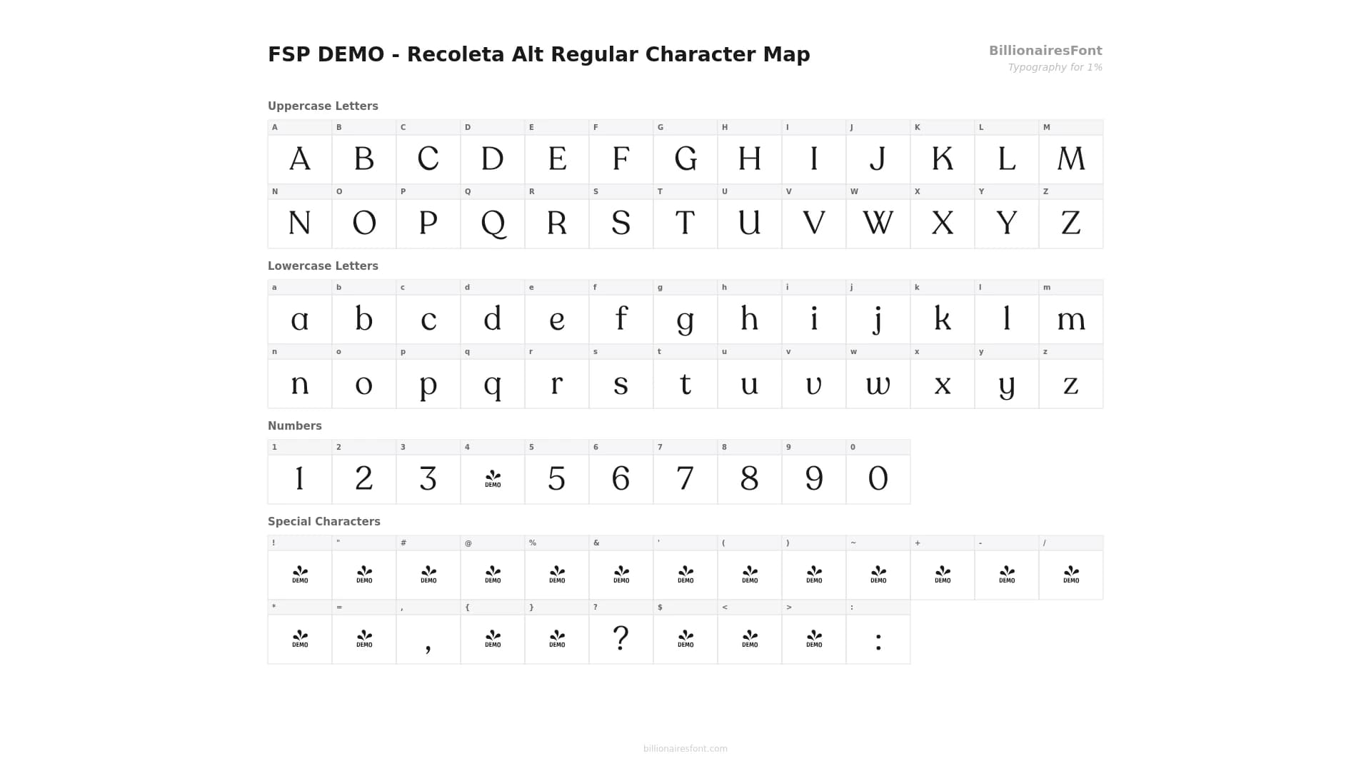 FONTSPRINGDEMO RecoletaAltRegular Character Map.webp FONTSPRINGDEMO RecoletaAltRegular Character Map.webp
