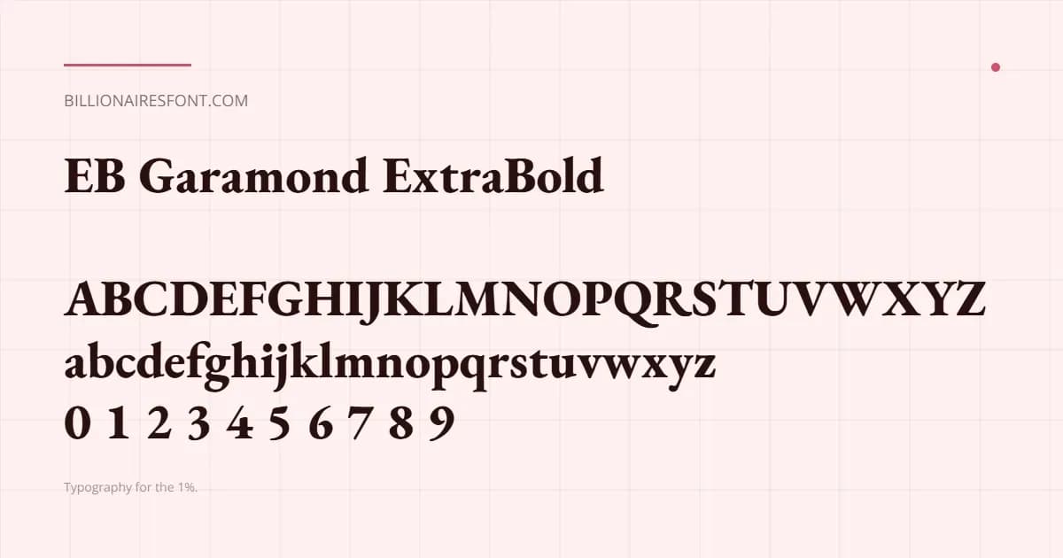 eb garamond extrabold eb garamond extrabold