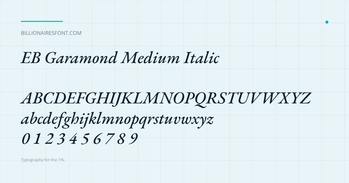 eb garamond medium italic eb garamond medium italic