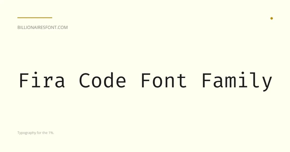 fira code fira code