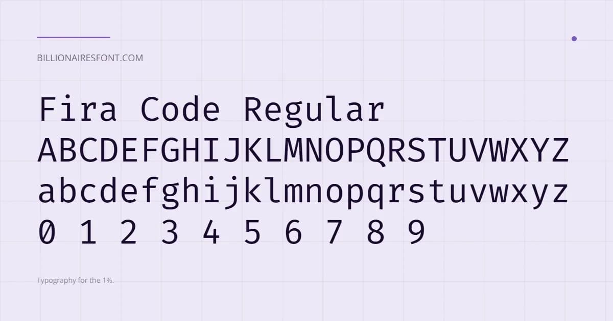 fira code regular fira code regular