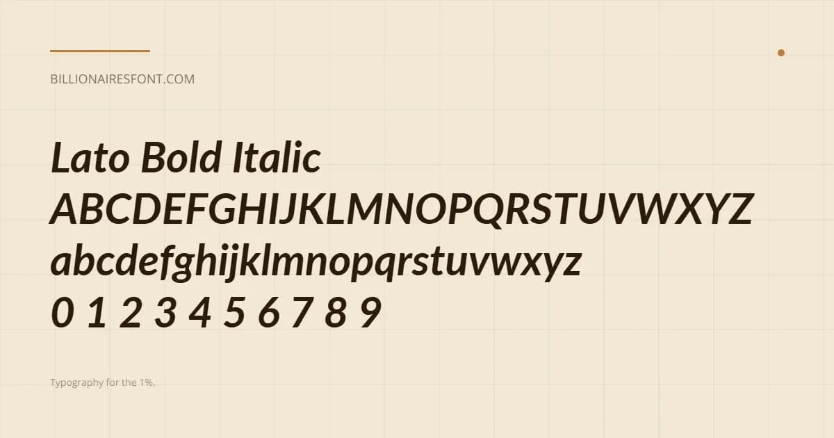 lato bold italic lato bold italic