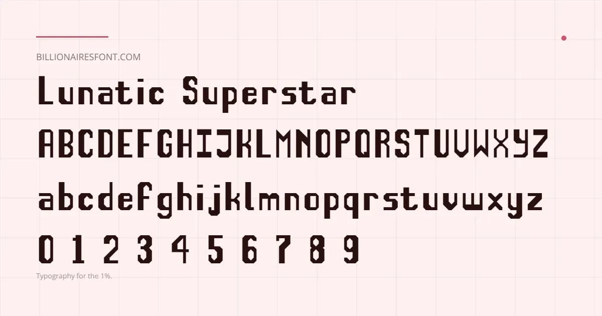 lunatic superstar font file lunatic superstar font file