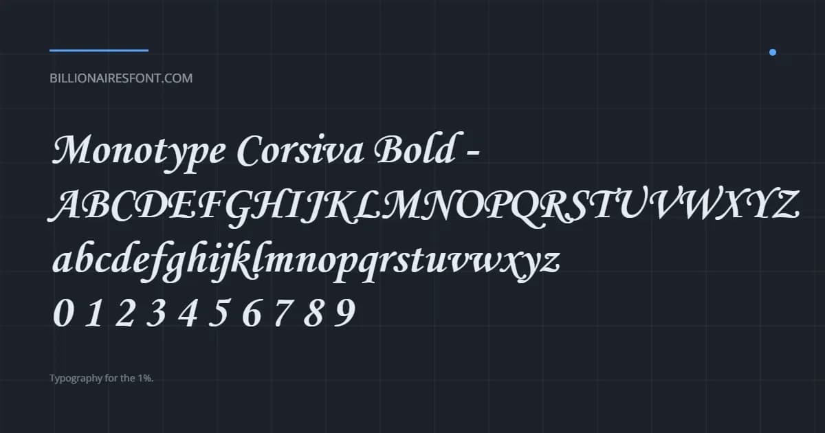 monotype corsiva bold monotype corsiva bold