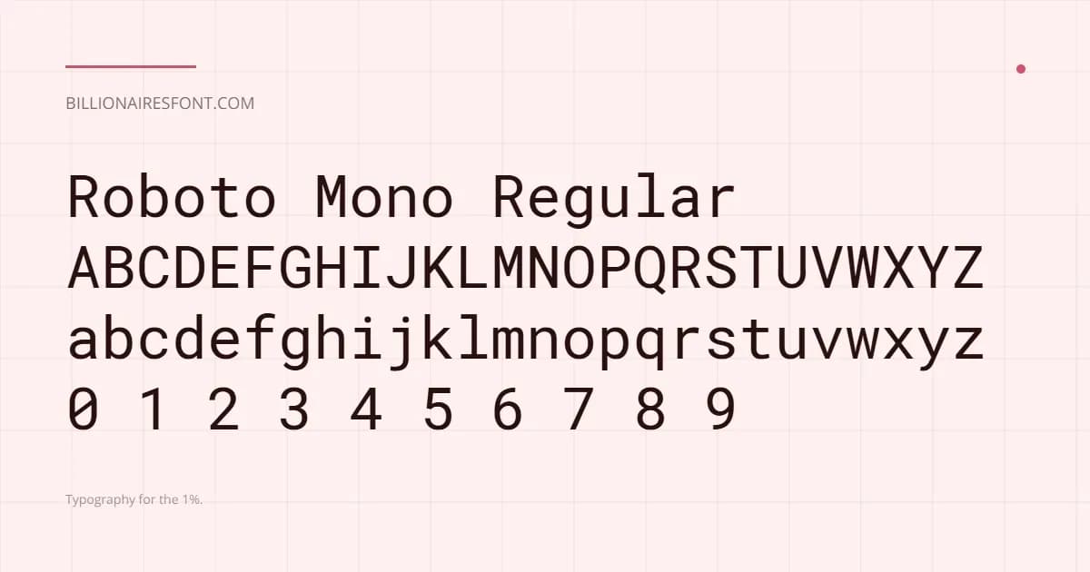 roboto mono roboto mono