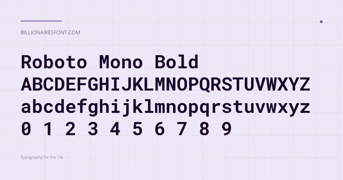 roboto mono bold roboto mono bold