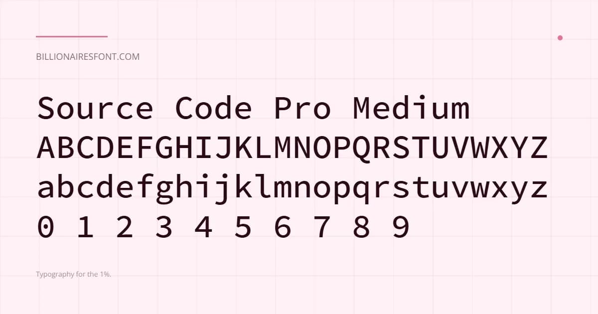 source code pro medium source code pro medium