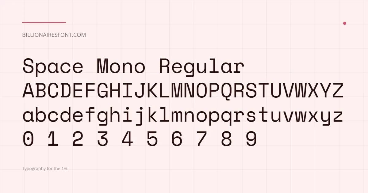space mono regular space mono regular